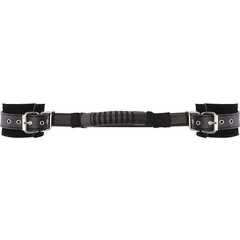 Adjustable Leather Handcuffs with Adjustable Straps - Cuffs and Restraints