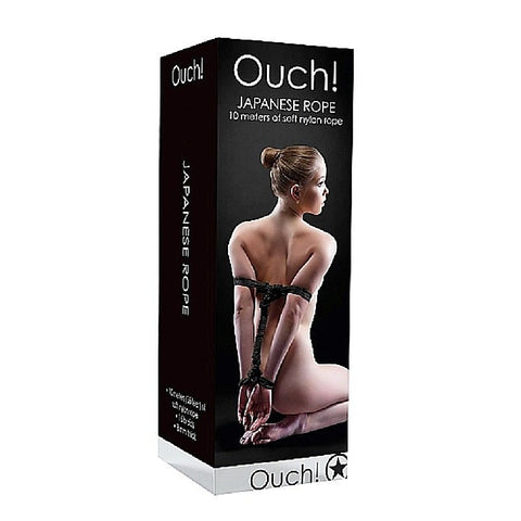 Premium Ouch! Japanese Rope 10m by Shots Toys - Cuffs and Restraints