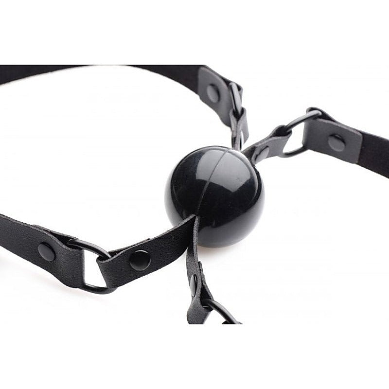 Doppleganger Silicone Double Mouth Gag by XR Brands - Bondage Gags and Bits