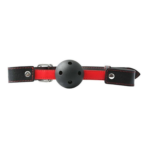 Premium Hush Ball BDSM Mouth Gag by Sportsheets - Bondage Gags and Bits