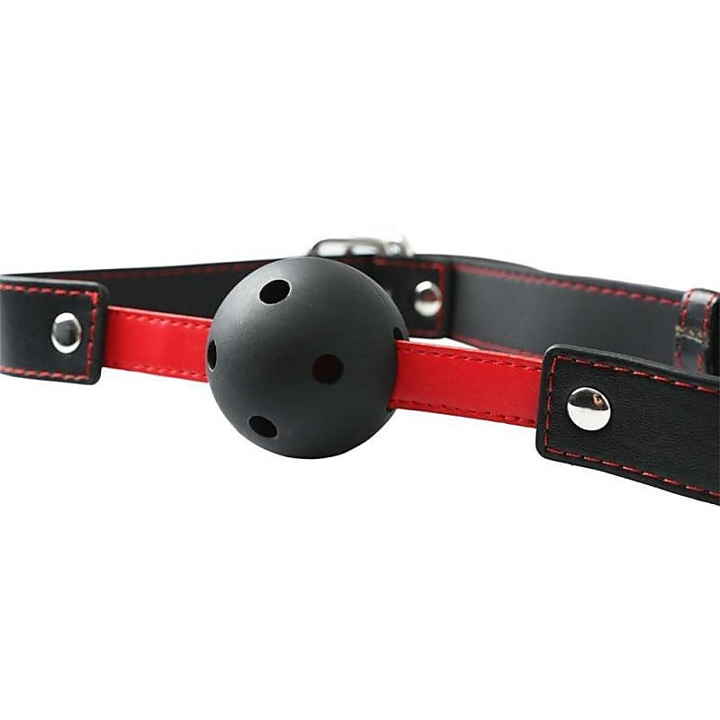 Premium Hush Ball BDSM Mouth Gag by Sportsheets - Bondage Gags and Bits