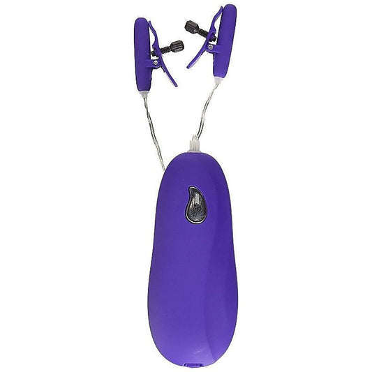 Nipple Play Vibrating Heated Nipple Teasers - Nipple and Clit Clamps