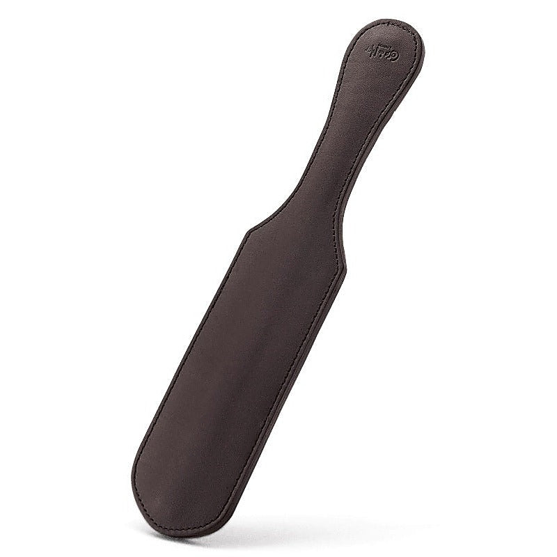 Coco de Mer Brown Leather Paddle - Paddles And Slappers