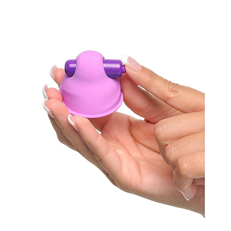 Fantasy for Her Vibrating Nipple Suck-Hers Clamps - Nipple and Clit Clamps