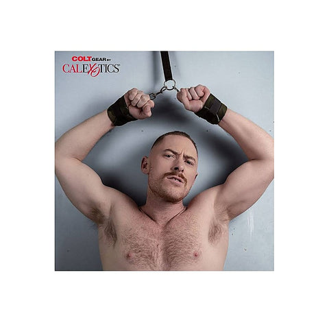 COLT Camo Over The Door Bondage Cuffs by CalExotics - Cuffs and Restraints