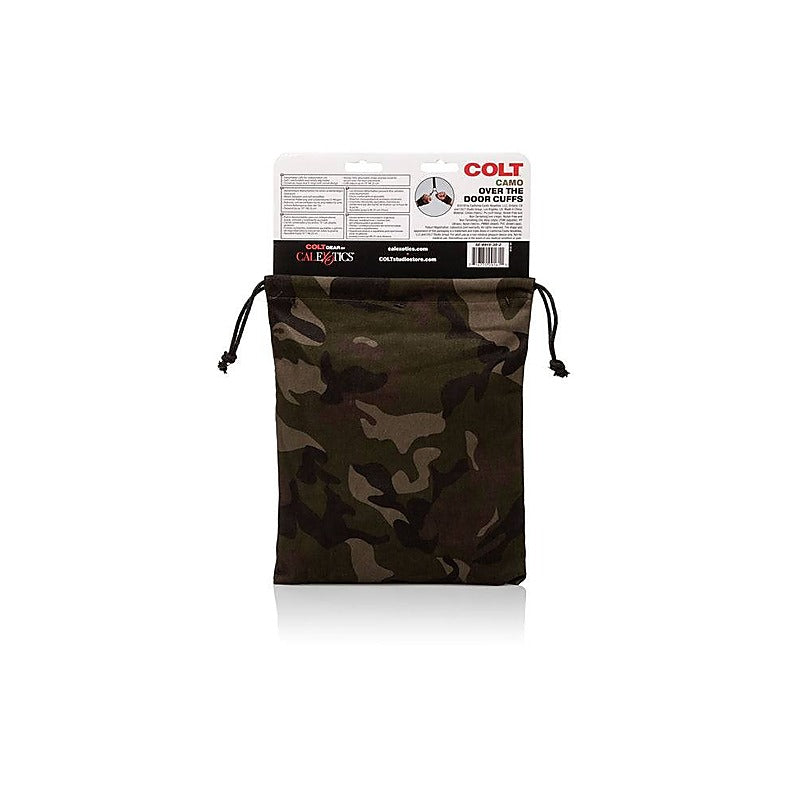 COLT Camo Over The Door Bondage Cuffs by CalExotics - Cuffs and Restraints