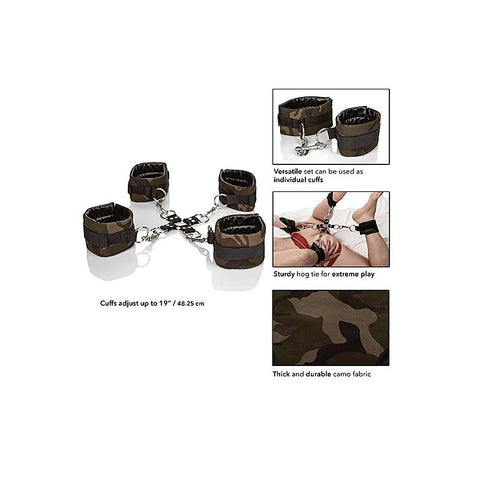 Colt Camo Fetish Play Hog Tie Restraints - Cuffs and Restraints