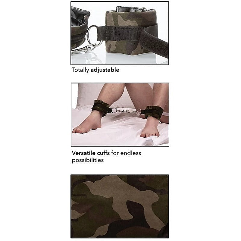 Colt Camo Universal Bondage Cuffs - Cuffs and Restraints