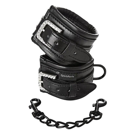 Sincerely Bling Cuffs by Sportsheets - Cuffs and Restraints