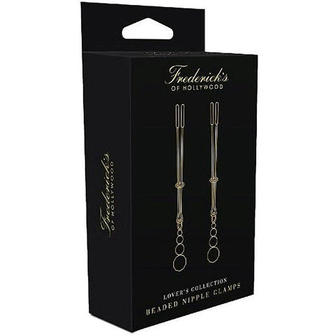 Beaded Nipple Clamps by Fredericks of Hollywood - Nipple and Clit Clamps