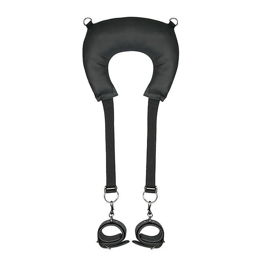 Intimate Positioning Pillow Set with Ankle Cuffs by Easytoys - Cuffs and Restraints