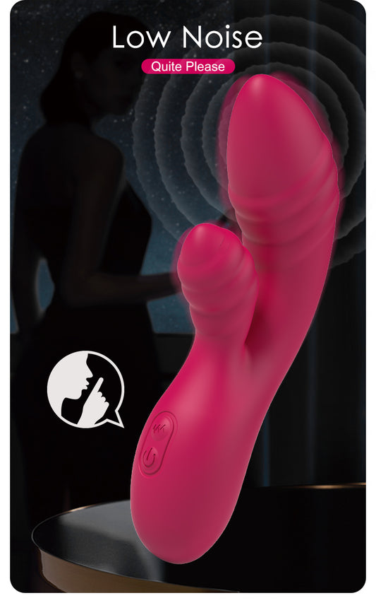 Party Up DALIDA USB Rechargeable Rabbit Vibrator - Rabbit Vibrators
