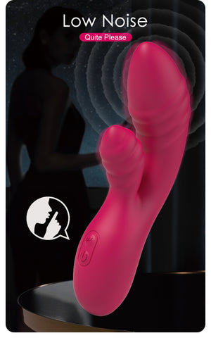 Party Up DALIDA USB Rechargeable Rabbit Vibrator - Rabbit Vibrators