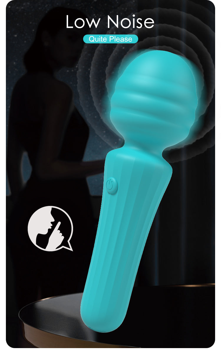 Party Up DUUNA Rechargeable Body Wand Massager Teal Body Wands