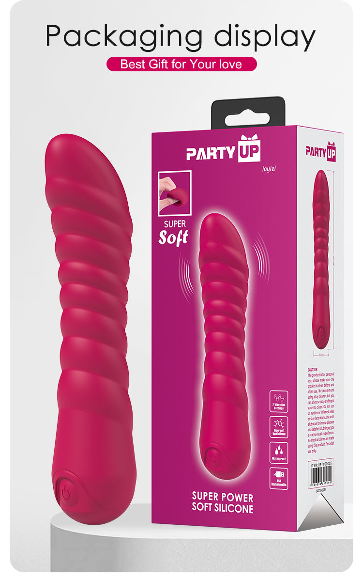 Party Up JAYLEI USB Rechargeable G-Spot Vibrator G-Spot Vibrators