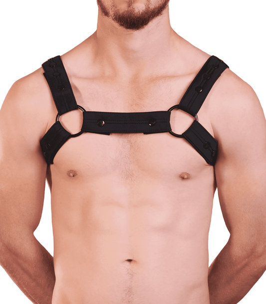 Love In Leather Mens Neoprene Bulldog Brace Default Title Cuffs And Restraints