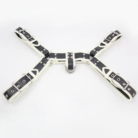 Love In Leather Glow In The Dark Bulldog Brace - Cuffs And Restraints