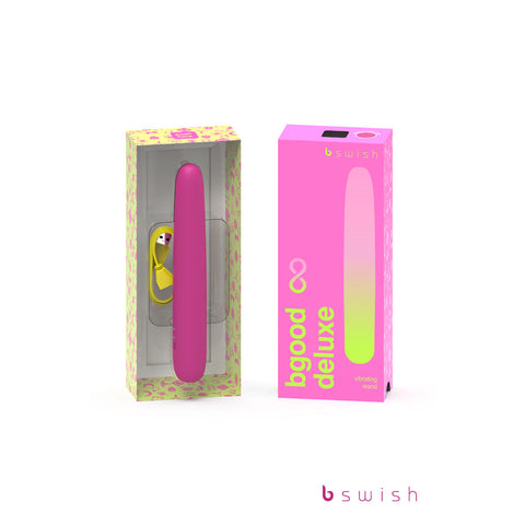 B Swish Bgood Infinite Deluxe 18 cm USB Rechargeable Wand Vibrator - Body Wands