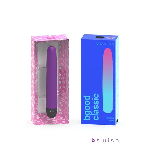 B Swish Bgood Classic Bullet Vibrator Purple - Bullet Vibrators