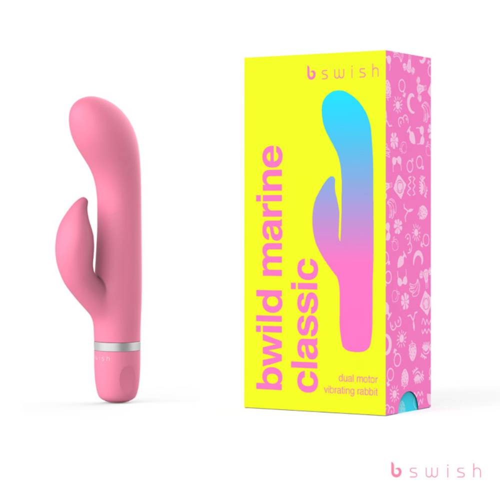 Bswish Bwild Classic Marine 15.2 cm Vibrating Rabbit Massager Rabbit Vibrators