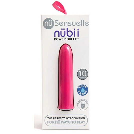 Nu Sensuelle Nubii - Compact Customizable Vibration Delight - Bullet Vibrators