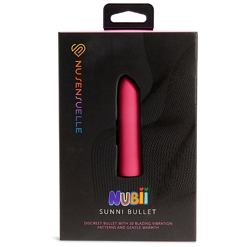 Nu Sensuelle Sunni Nubii Lipstick Bullet With Heat - Bullet Vibrators