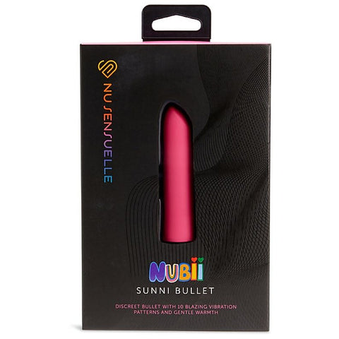 Nu Sensuelle Sunni Nubii Lipstick Bullet With Heat - Bullet Vibrators