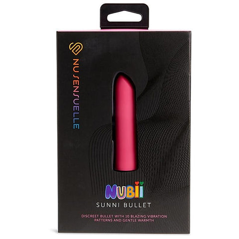 Sunni Nubii Lipstick Bullet Vibrator with Heat - Bullet Vibrators