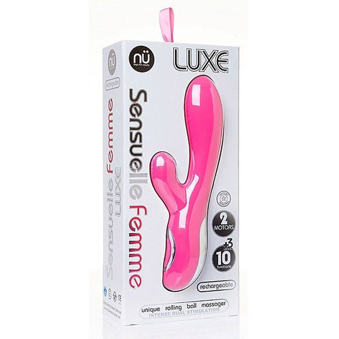 Powerful Silicone Rabbit Vibrator by Nu Sensuelle - Rabbit Vibrators