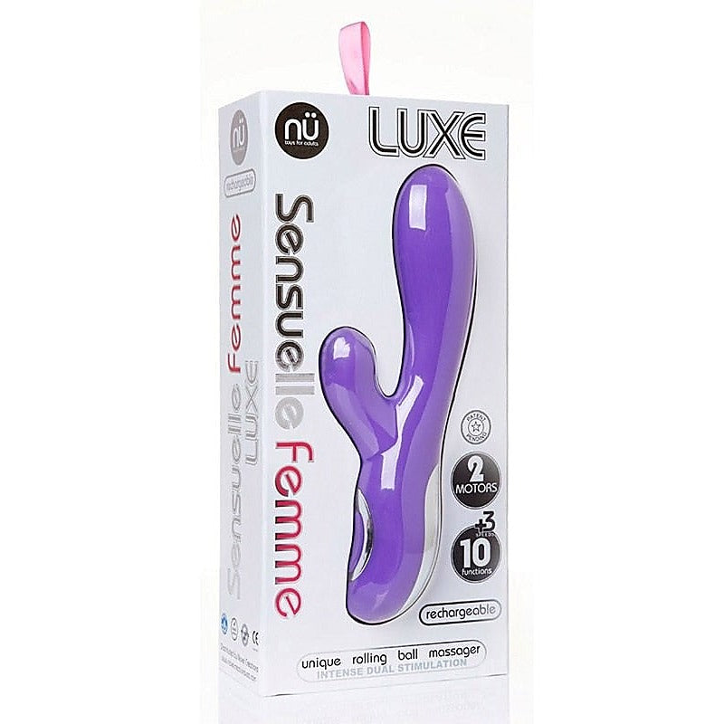 Powerful Silicone Rabbit Vibrator by Nu Sensuelle - Rabbit Vibrators