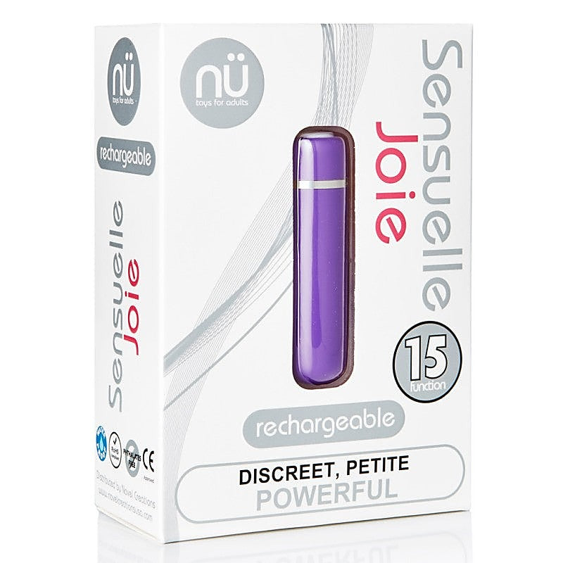 Joie Compact Rechargeable Vibrator by Nu Sensuelle - Bullet Vibrators
