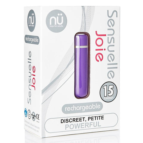 Joie Compact Rechargeable Vibrator by Nu Sensuelle - Bullet Vibrators