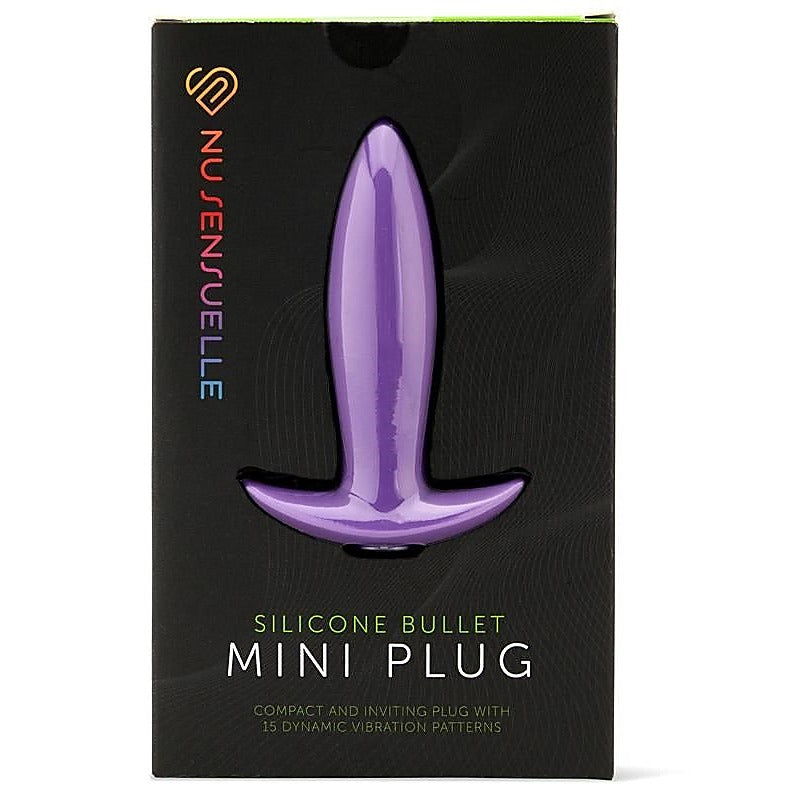 Compact Vibrating Pleasure Plug by Nu Sensuelle - Butt Plugs