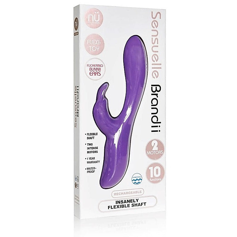 Professional Brandii Rabbit by Nu Sensuelle - Rabbit Vibrators