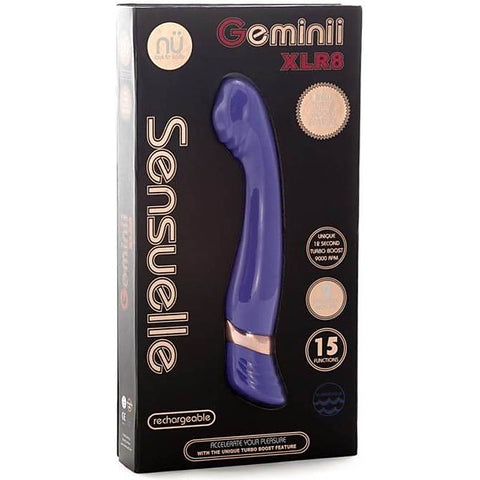 Geminii XLR8 - Dual Stimulation by Nu Sensuelle - G-Spot Vibrators