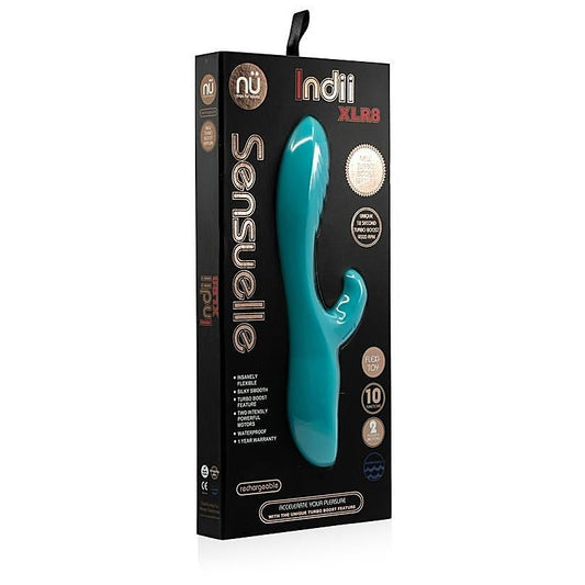 Nu Sensuelle Indii XLR8 Rabbit Vibrator - Rabbit Vibrators