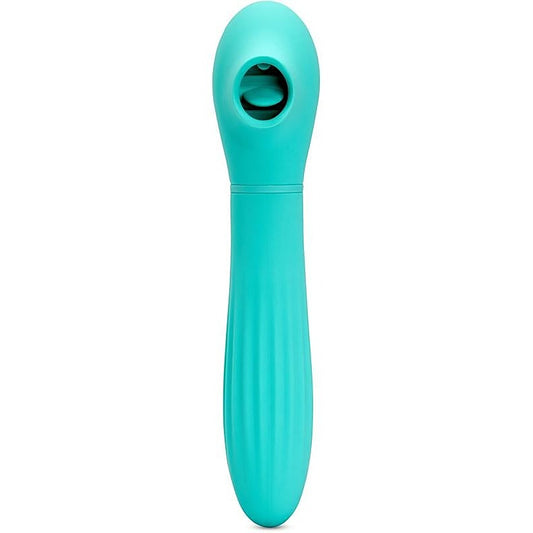 Nu Sensuelle Triple Action Daisy - Suction, Flickering, and Thrusting Pleasure - G-Spot Vibrators