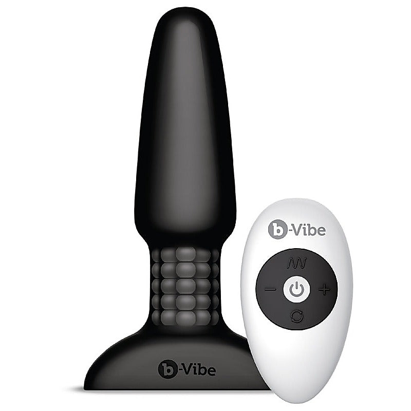 Premium USB Rechargeable Rimming Plug by B-Vibe - Butt Plugs
