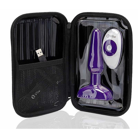 Trio AI Assistance Vibrating Anal Plug by B-Vibe - Butt Plugs