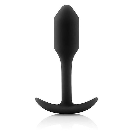 bVibe Snug Plug - Weighted Silicone Butt Plugs for Pleasure and Relaxation