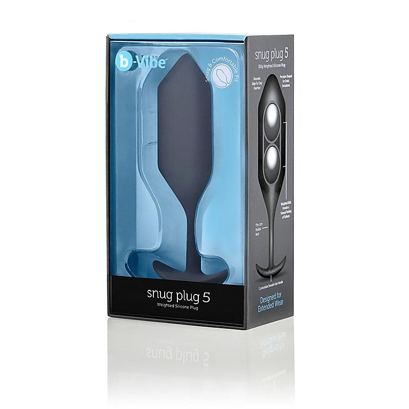 Snug Plug 5 - Advanced Weighted Stimulation by B-Vibe - Butt Plugs