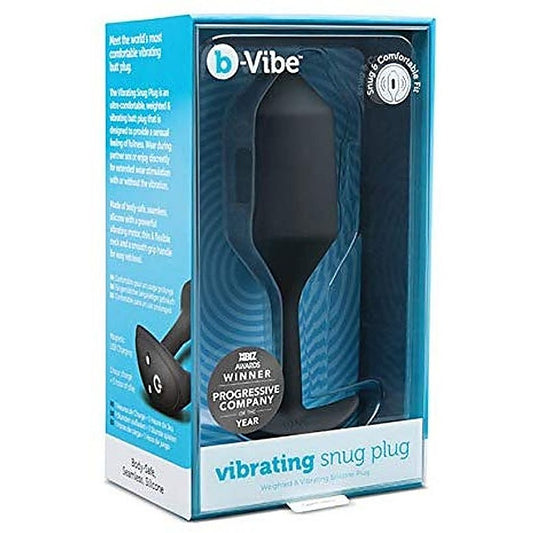 B-Vibe Vibrating Snug Plug XL - Ultimate Anal Bliss
