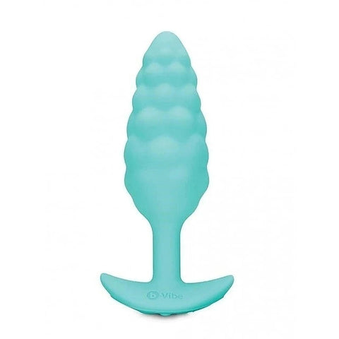 Pleasure-Enhancing Textured Silicone Plug by B-Vibe - Butt Plugs