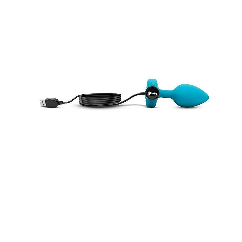 Vibrating Jewels Remote Control Plug S/M by B-Vibe - Butt Plugs