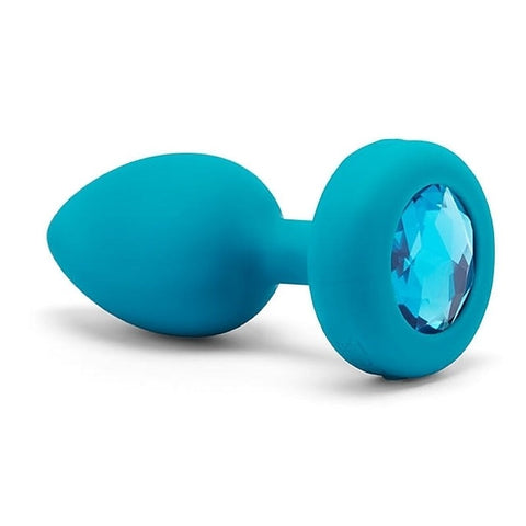 Vibrating Jewels Remote Control Plug S/M by B-Vibe - Butt Plugs