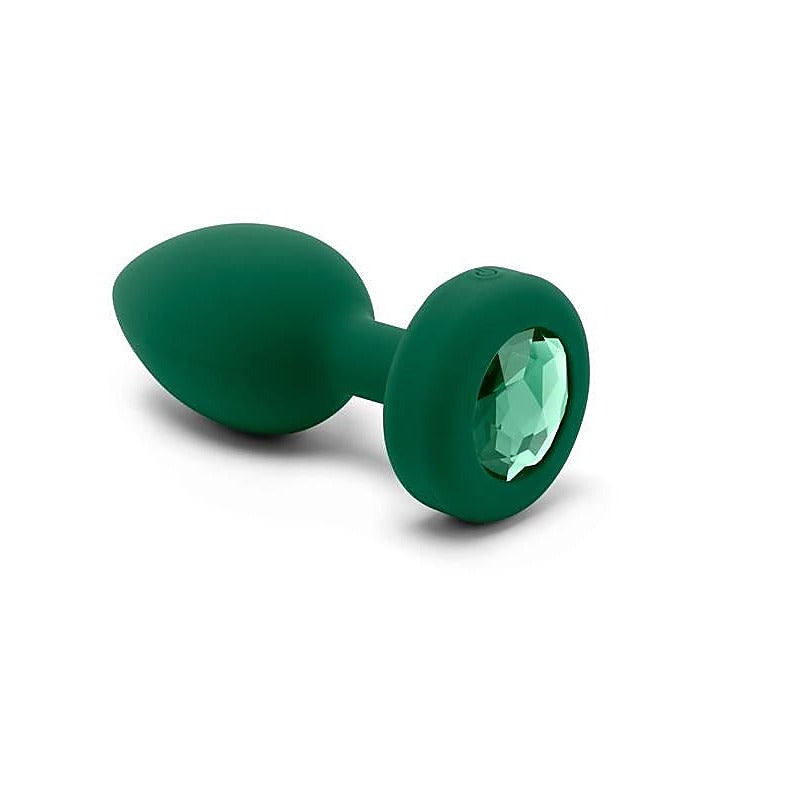 Vibrating Jewels Remote Control Plug M/L by B-Vibe - Butt Plugs