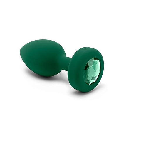 Vibrating Jewels Remote Control Plug M/L by B-Vibe - Butt Plugs