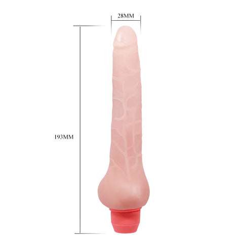 Baile Flexi Vine Sensual Spine Realistic Vibrating Dildo - Vibrating Dildos