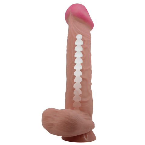 Pretty Love Bergrisi 10.2 Inch Realistic Looking Dildo Tan - Realistic Dildos