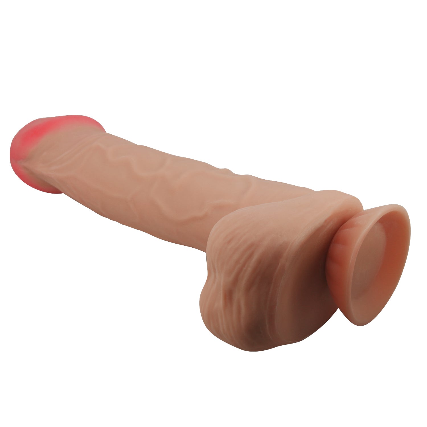 Pretty Love Mendel 10.2 Inches Suction Base Bendable Dong Realistic Dildos